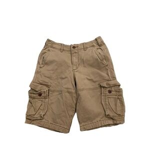Hollister Cali Longboard Shorts 28x12 Khaki‎ Brown